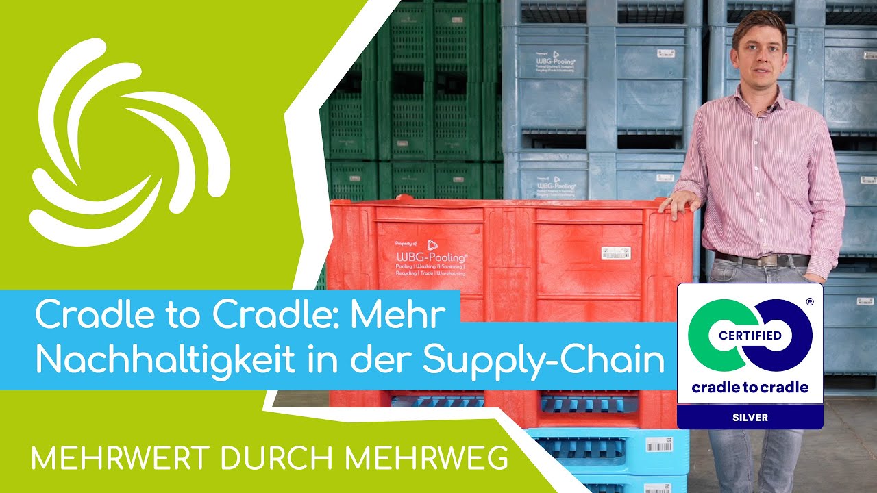Cradle to Cradle ♻️Mehr Nachhaltigkeit in der Supply Chain | Mehrweg-Ladungsträger von WBG-Pooling
