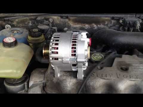 How to replace an Alternator on a 2000 Ford Focus