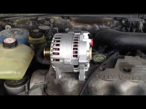 how to get an alternator out of a ford focus