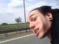 Mark at 100mph down the M69