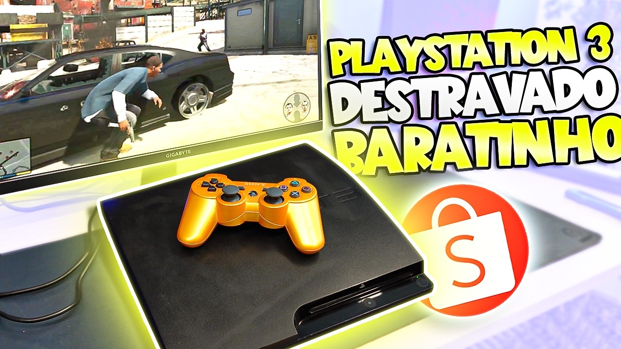 PS3 Destravado Shopee - Jogos Ilimitados Por Quanto?