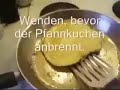 Wie man einen Pfannkuchen macht.