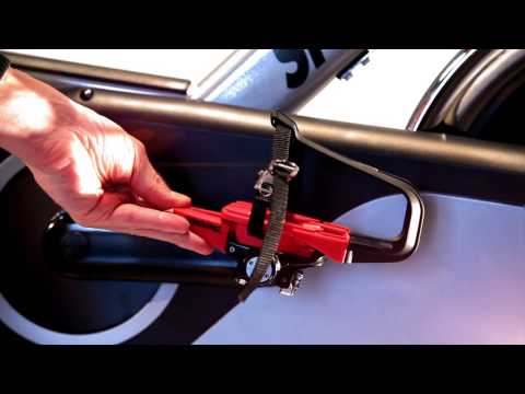 how to snap in cycling shoes