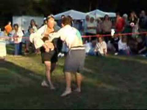 Cornish Wrestling Demo