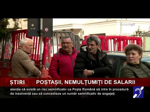 Poștașii, nemulțumiți de salarii