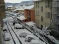 La Spezia. nevicata in via Gagliola 19/12/2009