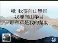 我要向山舉目 (Taiwanese)