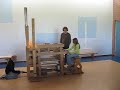 Hannah speelt voor ons op het kerkorgel