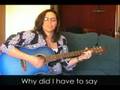 Why did I have to say... Song