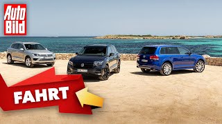 VW Touareg (2022) | Zum 20-jährigen kommt ein Sondermodell | Erste Fahrt mit Thomas Rönnberg by Auto Bild
