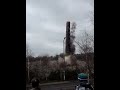 Beatson Clark Rylands Chimney Demolition Beatson Clark Rylands Chimney Demolition