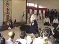 植芝吉祥丸道主鏡開き式演武 Kisshomaru Ueshiba Doshu Demo @ Aikikai Hombu