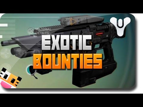 how to get exotic bounties