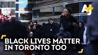 Black Lives Matter Toronto Footage
