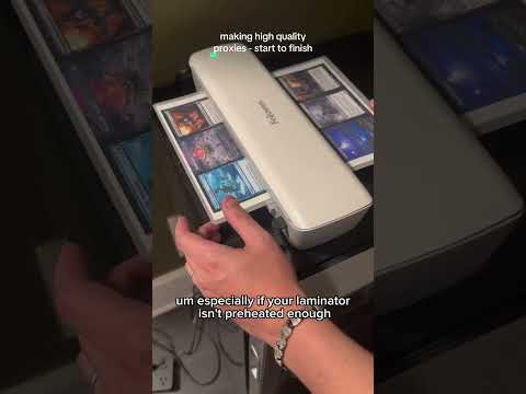 Making High Quality MTG Proxies From Home - Start to Finish