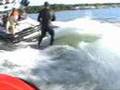 Wakesurfer Sea Doo Crash