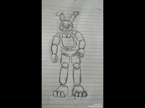 video-linktoworks-Drawing spring Bonnie - YouTube