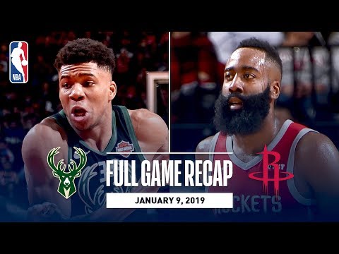 Video: Full Game Recap: Bucks vs Rockets | Giannis and Harden Record Monster Double-Doubles