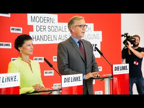 Sahra Wagenknecht und Dietmar Bartsch, DIE LINKE: Wei ...