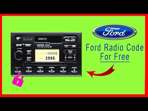 how to code a ford radio