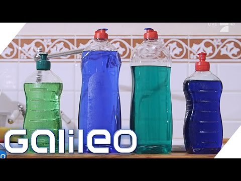 Das Geheimnis von Spülmittel | Galileo Lunch Break