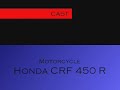 Honda CRF 450 R Burnout