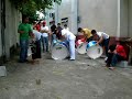 San Beda College band practice