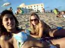 macacas na praia