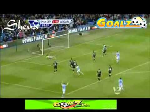 Manchester City [ 1 - 0 ] Wigan ## Carlos Tevez 17.04.2013 