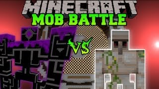 ENDER DRAGON VS ROBO WARRIOR - Minecraft Mob Battles - OreSpawn and Vs Mobs  Mods 