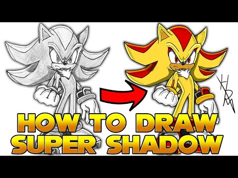 video-linktoworks-How To Draw Shadow The Hedgehog - Step By Step...