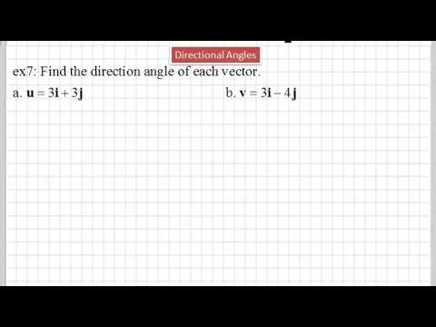 how to find a vector in the direction of a vector