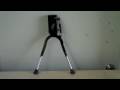 videos de Black Double Leg Kickstand, Screw Adjustable