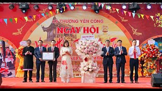 Khai mạc Ngày hội văn hóa các dân tộc xã Thượng Yên Công lần thứ nhất năm 2025