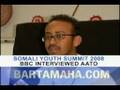BBC interview of Abdisalam Aato about Somali Youth Summit
