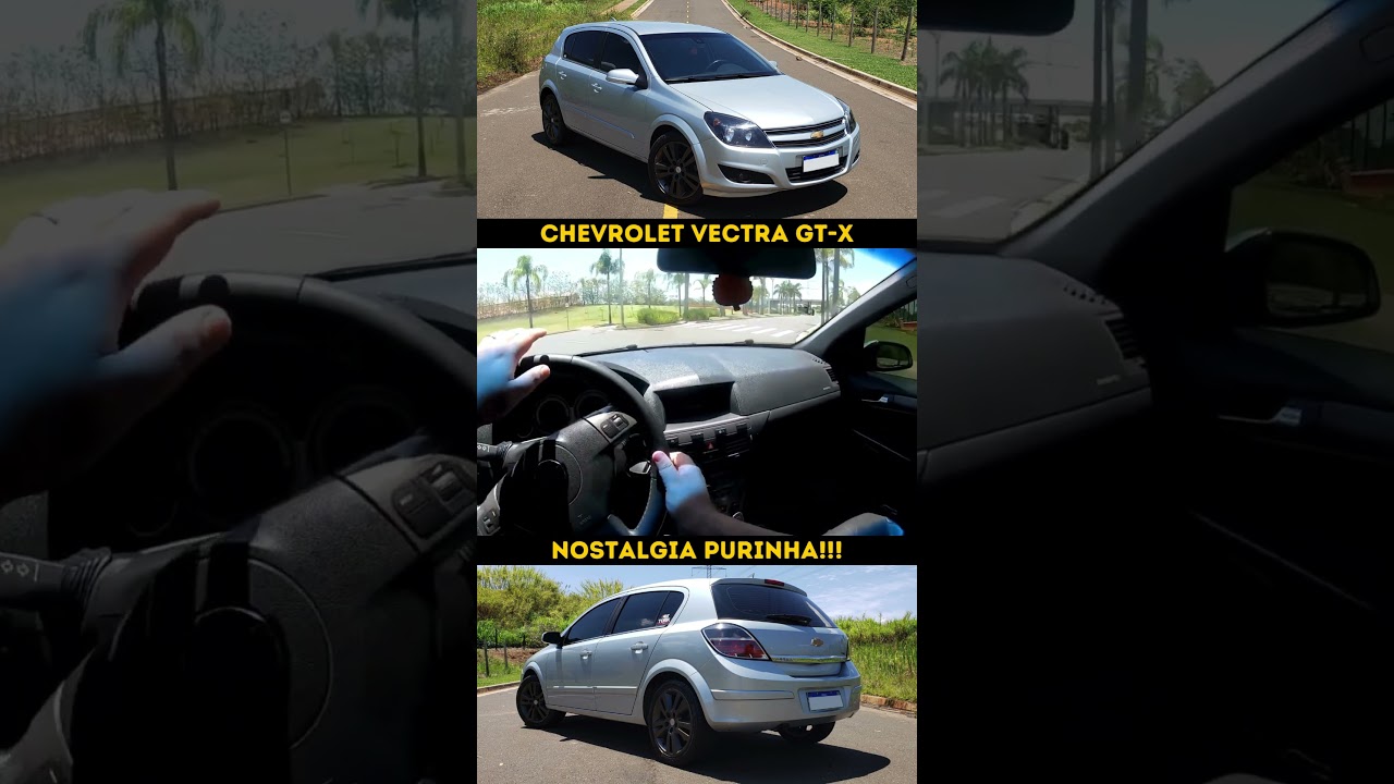 Chevrolet Vectra GT-X é pura nostalgia!!!