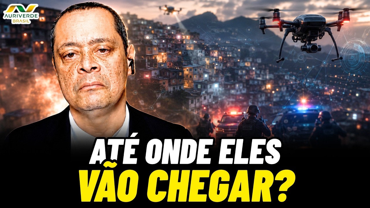 Drones, granadas e tecnologia: a nova fase do crime organizado acaba de ser exposta!