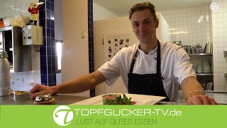 Pochiertes Schweinefilet im Wirsingmantel mit Barbiesauce | Rezeptempfehlung Topfgucker-TV