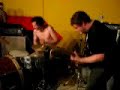 a brief snippet of pissed jeans playing at the oxfam cafe at tufts university, 4/12/08