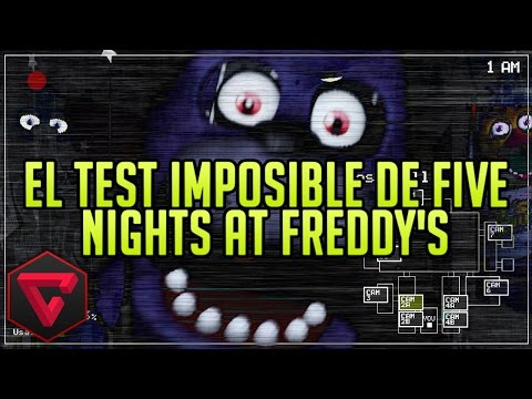 iTowngameplay, - Hace algunos días, hicimos un Test sobre FNAF, pero la verdad es que aunque no era fácil fácil, sí lo superamos con bastante nota. El de hoy por el contrario...