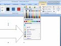 Apply a Gradient Fill to a Shape in Word 2007