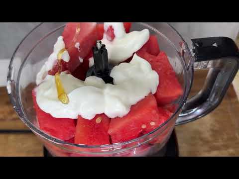 Watermelon Yogurt Sherbet
