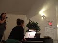 Christi Yetter and Kara Miller sing Dwelling Places on New Year\
