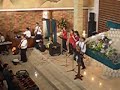 sunday service, special sermon in our church starts at 3.30 pm

further info, please check profiles.friendster.com/hkbptebet
http://hkbptebet.co.nr


allah yang kekal -  ancient of days
gary sadler/jamie harvill
terjemahan johan chrisdianto



 c          f/c           c                             f/c    c
pujian dan hormat, kemuliaan dan kuasa
blessing and honor, glory and power
                                   am7  g/b
bagi allah yang kekal
be unto the ancient of days
c               f/c      c                    f/c     c
dan s'gala bangsa, ciptaan semesta
from ev'ry nation, all of creation
                                am7
sujud di hadapan-mu
bow before the ancient of days

reff:
 f           dm7              g        am7          g
surga bumi nyatakan  kemuliaan-mu
ev'ry tounge in heaven and earth shall declare your glory
 f                    dm7              g          am7   g
dan setiap lutut bersujud menyembah
ev'ry knee shall bow at your throne in worship
 f                dm7                g    am7 g   f            dm7            g11
kau tuhan kami tinggikan k'ra-ja-an-mu tetap s'lamanya
you will be exalted, oh god, and your kingdom shall not pass away
g                        c
allah yang kekal
o ancient of days

bridge:
c                                                    bb/c
k'rajaan-mu berkuasa di bumi 
your kingdom shall reign over all the earth
          f/c                  g
puji allah yang kekal
sing unto the ancient of days
c                                                                 bb/c
s'bab perbuatan-mu ajaib dan besar
for none can compare to your matchless worth
          f/c                  g
puji allah yang kekal
sing unto the ancient of days