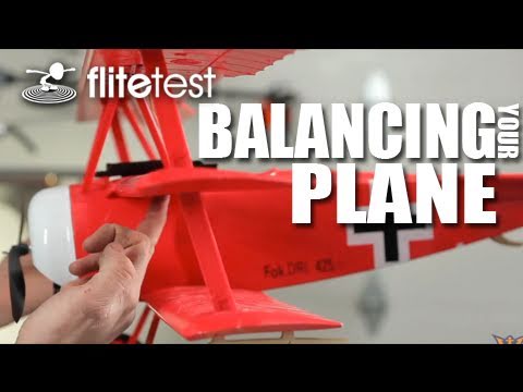 how to test rc plane cg