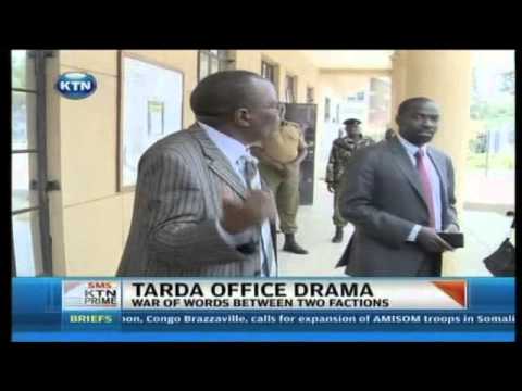 former - Drama ensued at the TARDA offices after high court judge, Lady Justice Monica Mbaru directed the permanent secretary for regional developmenmt, Carey Orege t...