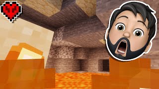 I ALMOST DIED 3 TIMES In Minecraft Hardcore!!