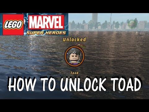 LEGO Marvel Superheroes - How To Unlock Toad
