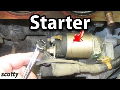 Replacing A Starter In Your Car.