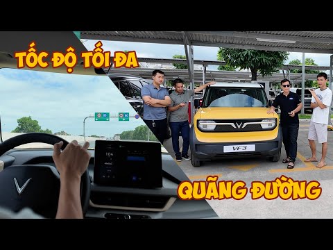 Vinfast VF3 đi tốc độ tối đa bao nhiêu? Chạy cao tốc thế nào? Quãng đường đi? | Xế Cộng